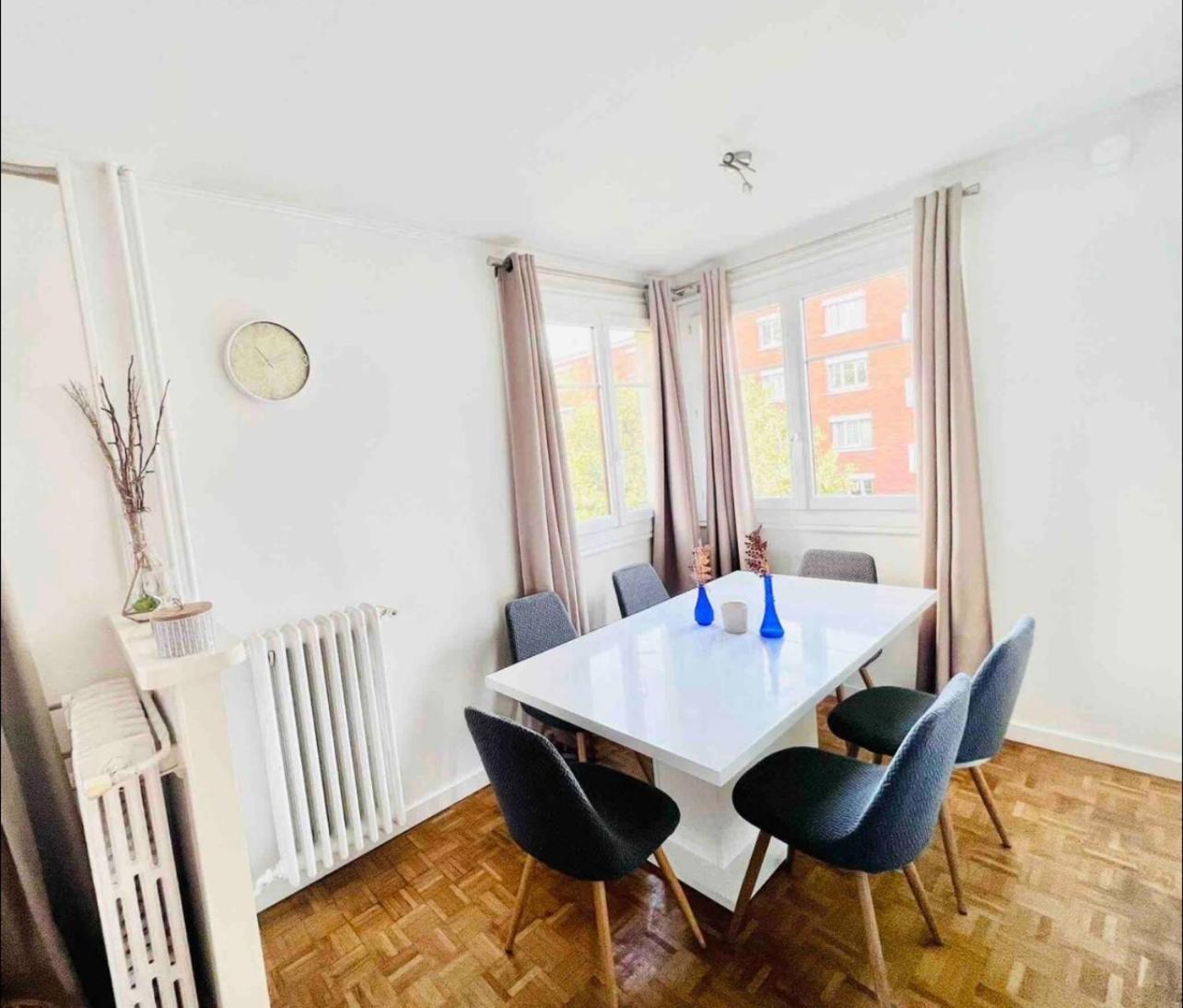 Modern 2 Bedroom Apartment Near Paris Metro, Giant Flat Screen Tv 85 Inches, Balcony, Free Parking อีวรี-ซูร์-แซ็น ภายนอก รูปภาพ